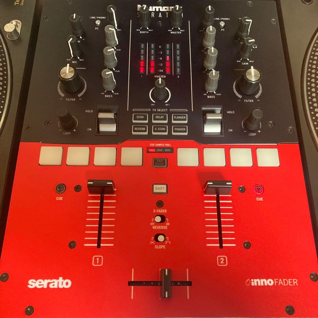 最終価格！美品！numark scratch 付属品完品！中古レコードおまけ付き