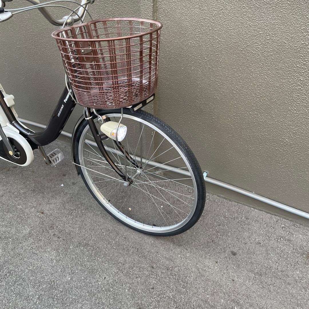 パナソニック電動アシスト自転車26インチ8.9Ahブラウン