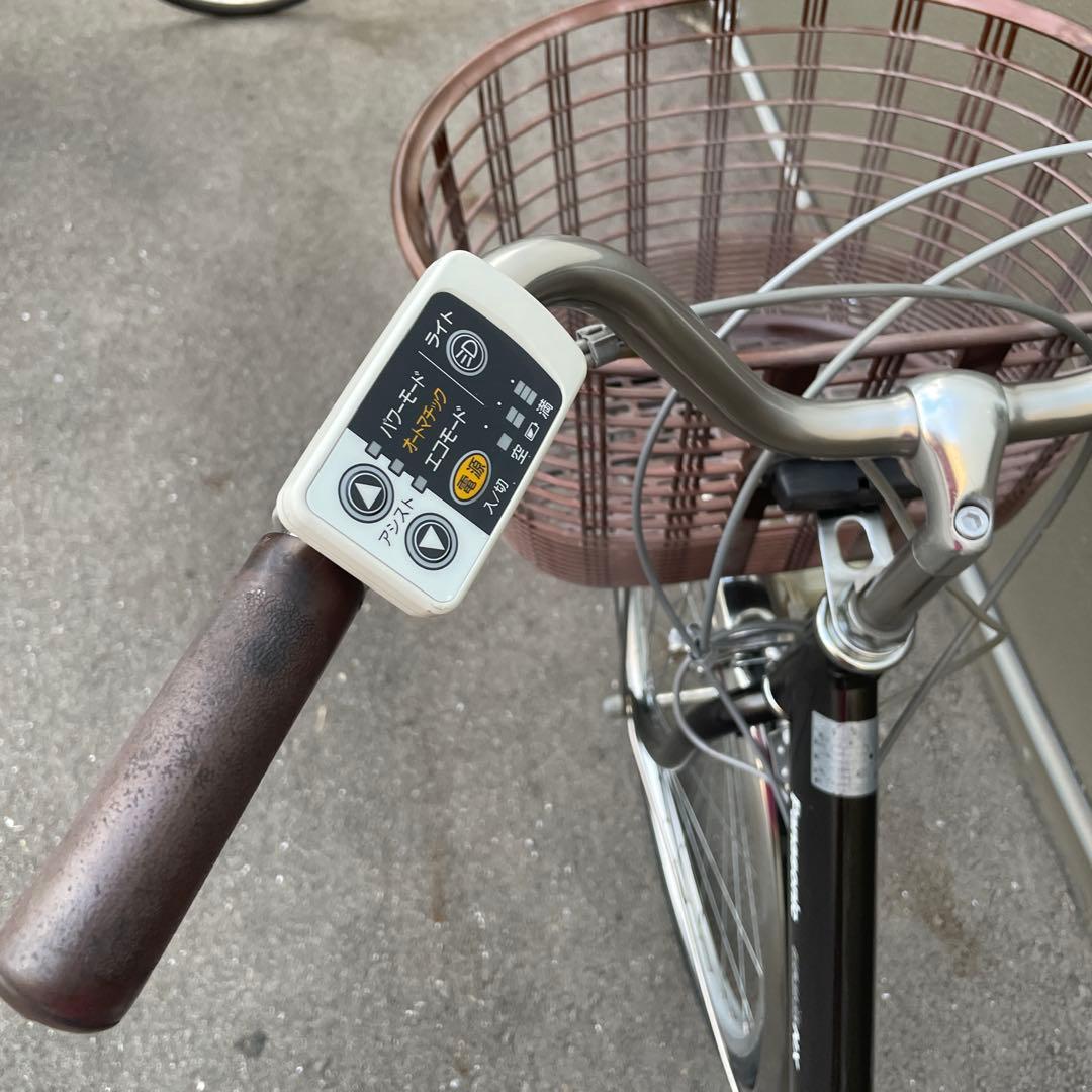 パナソニック電動アシスト自転車26インチ8.9Ahブラウン