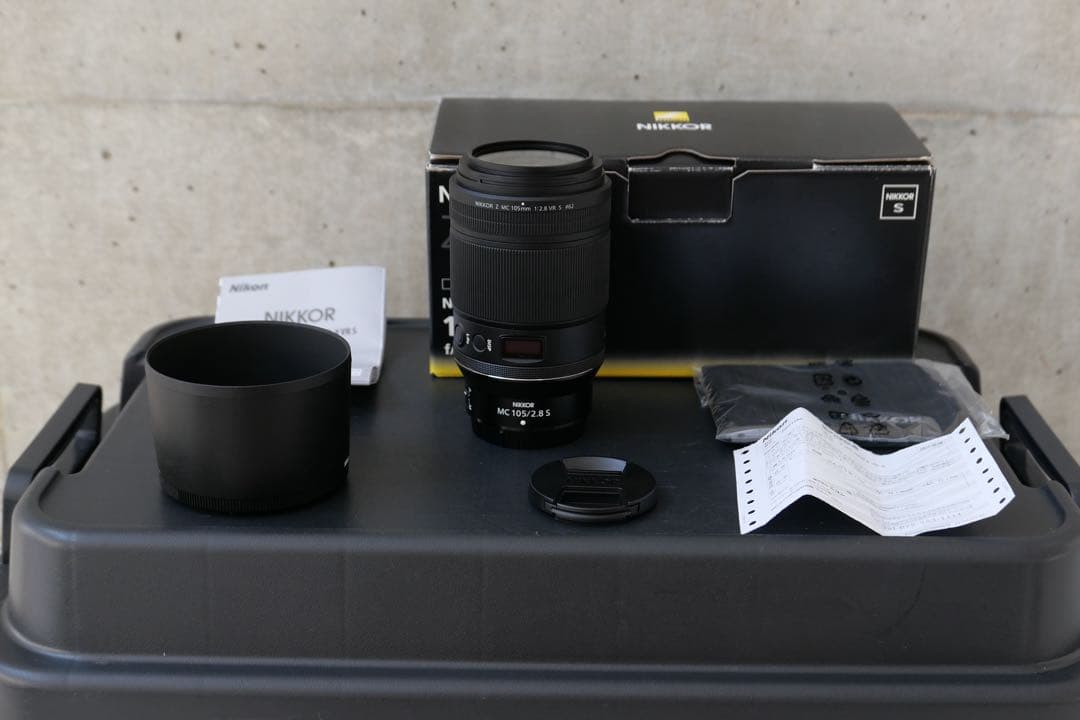 美品 ニコンNIKKOR Z MC 105mm f/2.8 VR S