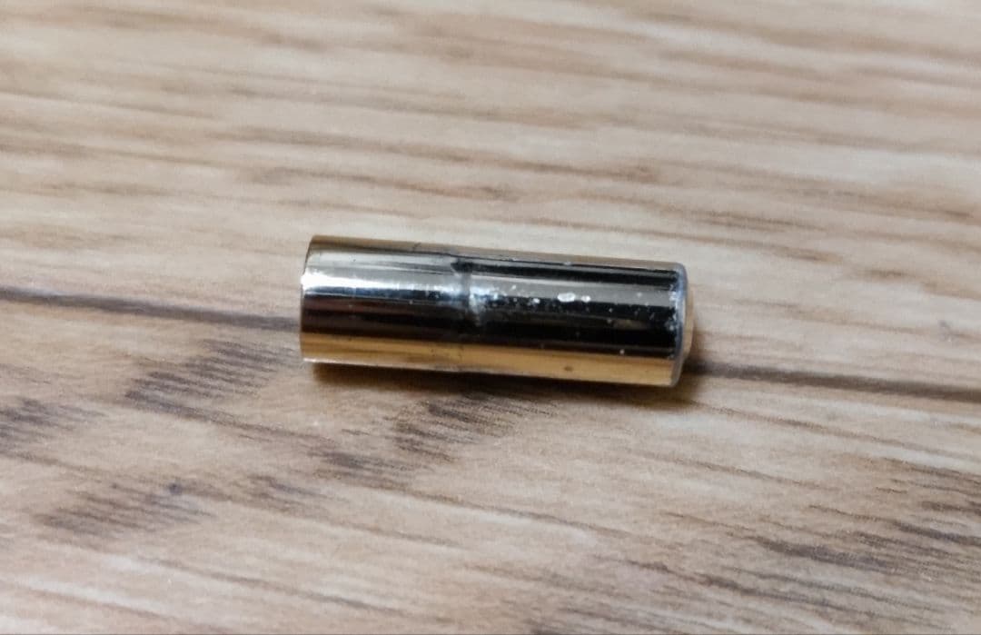 野原工芸　黒柿　旧型シャープペンシル　固定式口金、ウッドキューブ付き