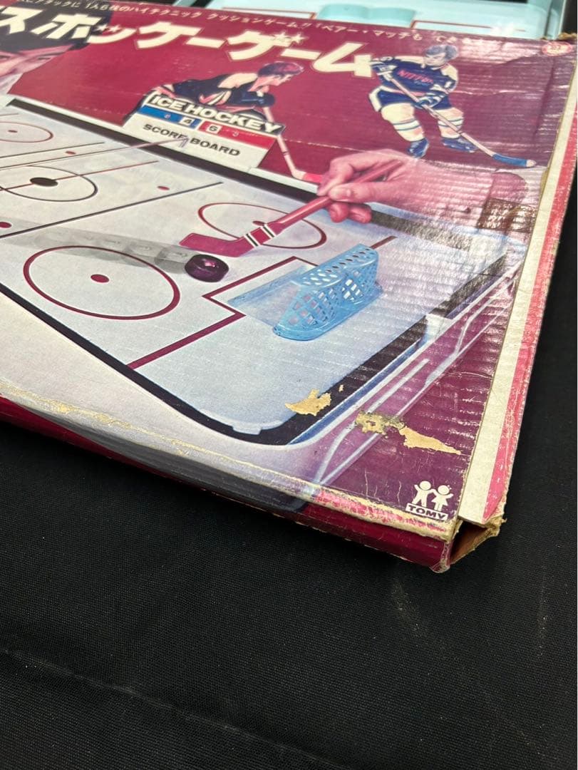TOMY 卓上タイプ￼アイスホッケーゲーム￼当時物￼