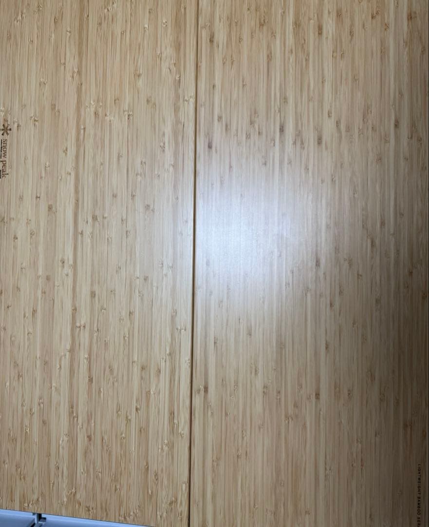 スノーピーク ワンアクションテーブルロング Light Bamboo