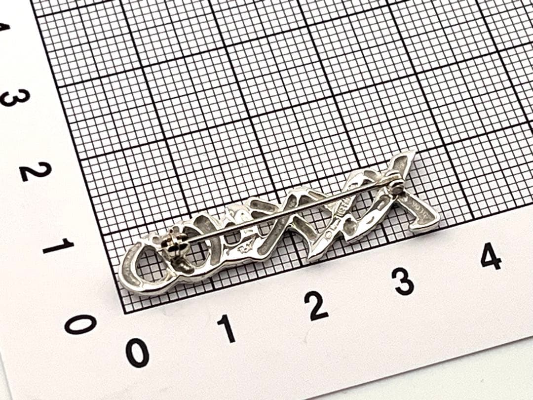 c933 ティファニー　パロマ・ピカソ　ラブ&キス　ブローチ　シルバー　925