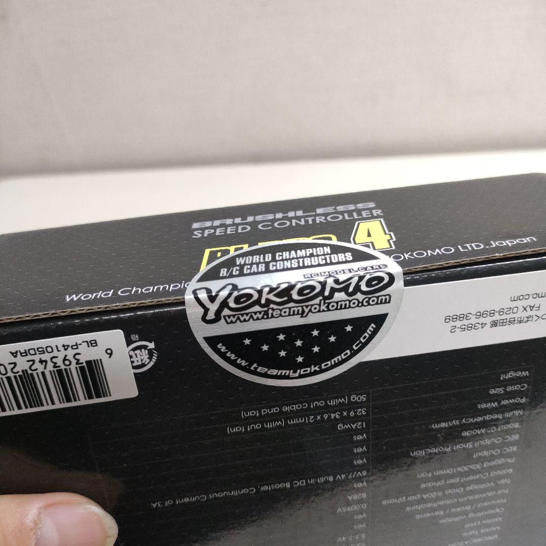 【新品】ヨコモ BL-PRO4ドリフトスペックESC、10.5Tモーターセット