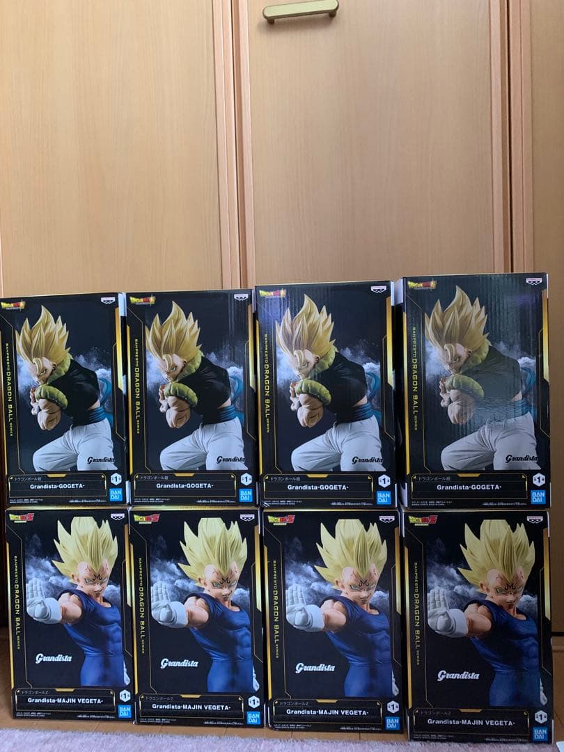 ドラゴンボールＺGrandista MAJIN VEGETA　GOGETA 8点