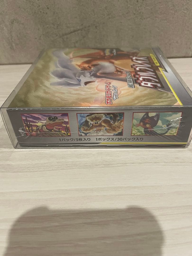 ポケカ　ダブルブレイズ　未開封　BOX シュリンク付き 保護ケース付き