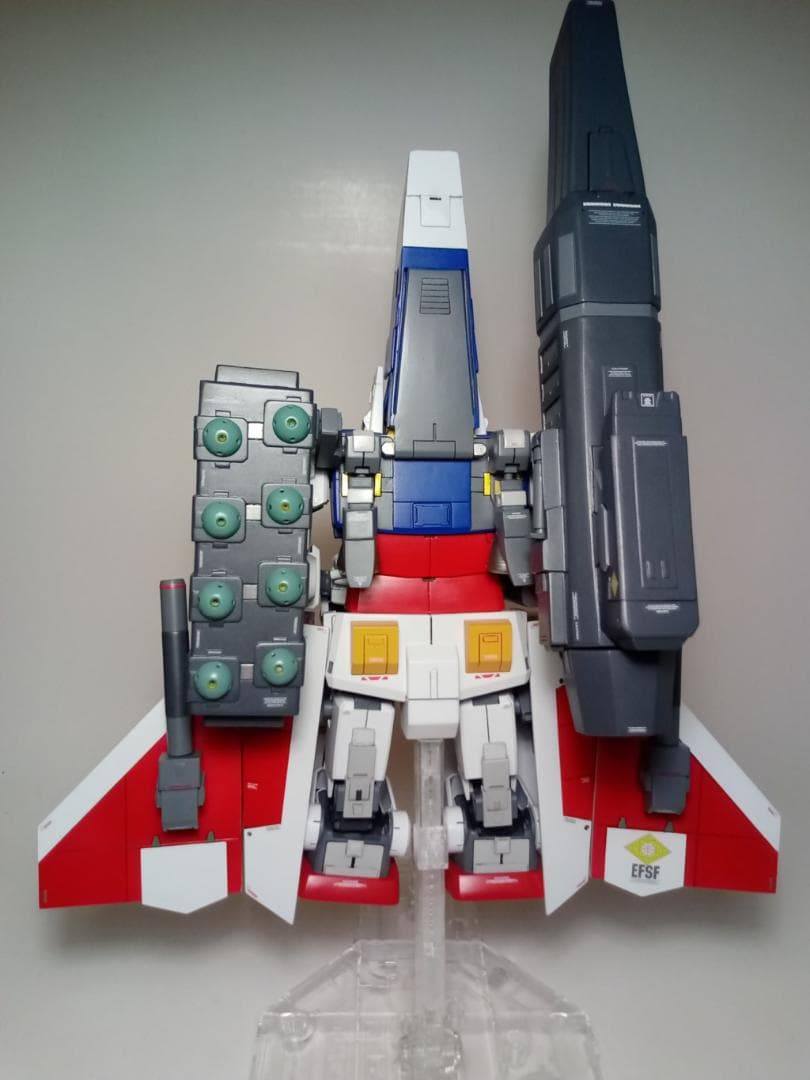 HG フルバースト サイコガンダム アムロ専用 鹵獲改修機 ガンプラ 完成品