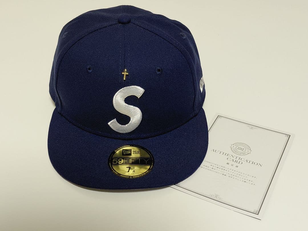【新品】Supreme　Gold Cross　S Logo　New Era