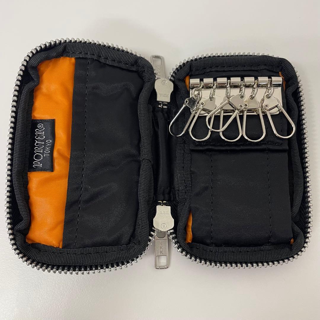 TK】美品PORTER TANKER ポーター タンカー キーケース ブラック