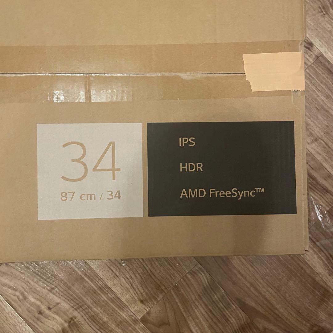 LG ウルトラワイドモニター 平面 34インチ/2560×1080/100Hz