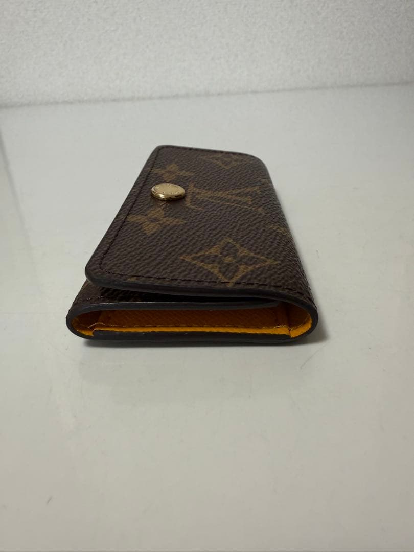 ルイヴィトン モノグラム ミュルティクレ4 ジョーヌドール キーケース