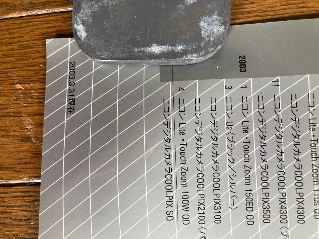 Nikon Camera's DNA ポスターカレンダー 55モデル 2003年