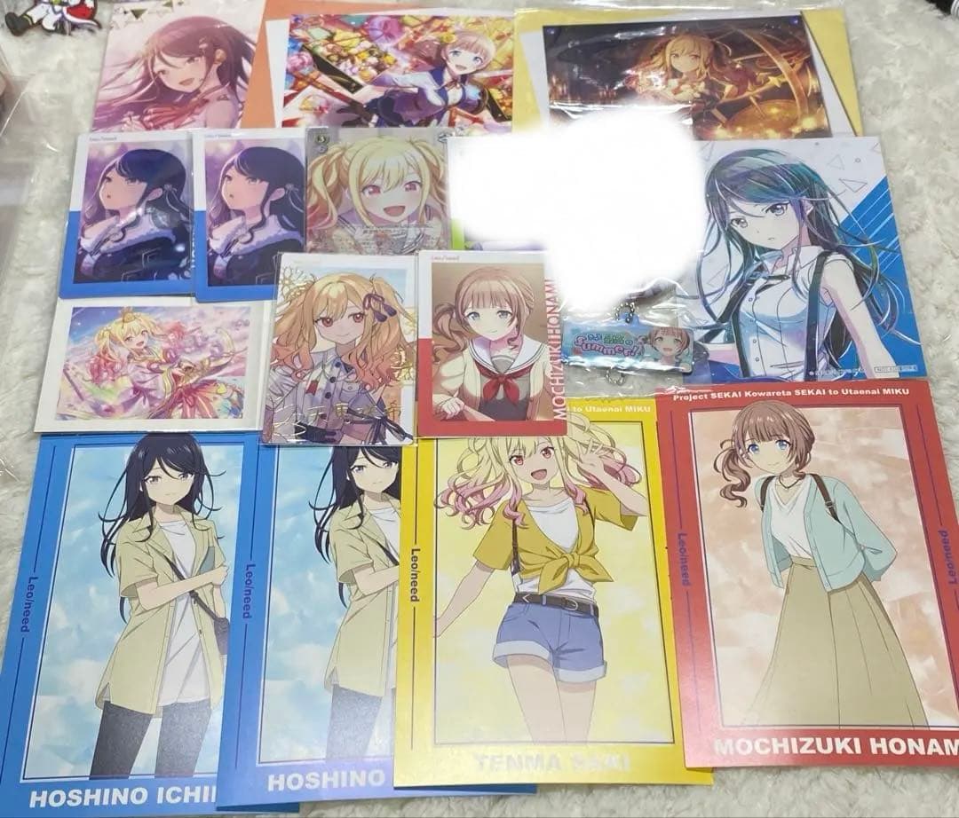 プロセカ 缶バッジ エピカ 箔押し ノーブルアート 特典 色紙