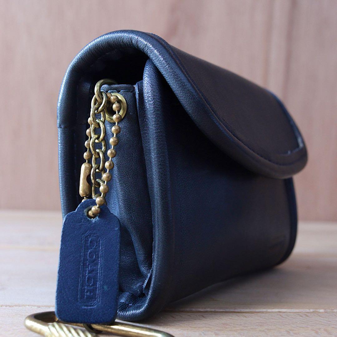 オールドコーチ ケース vintage coach 7219 BLUE
