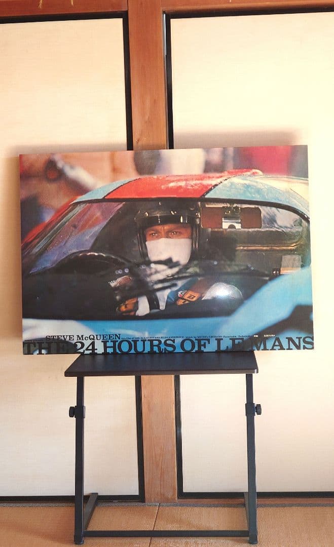 スティーブマックイーン 栄光のル・マン ポスターパネル Size B1 美品