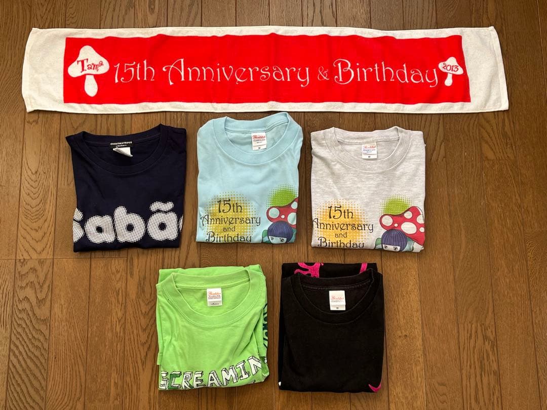 Hysteric Blue ヒスブル　Tama たくや ライブTシャツ　タオル