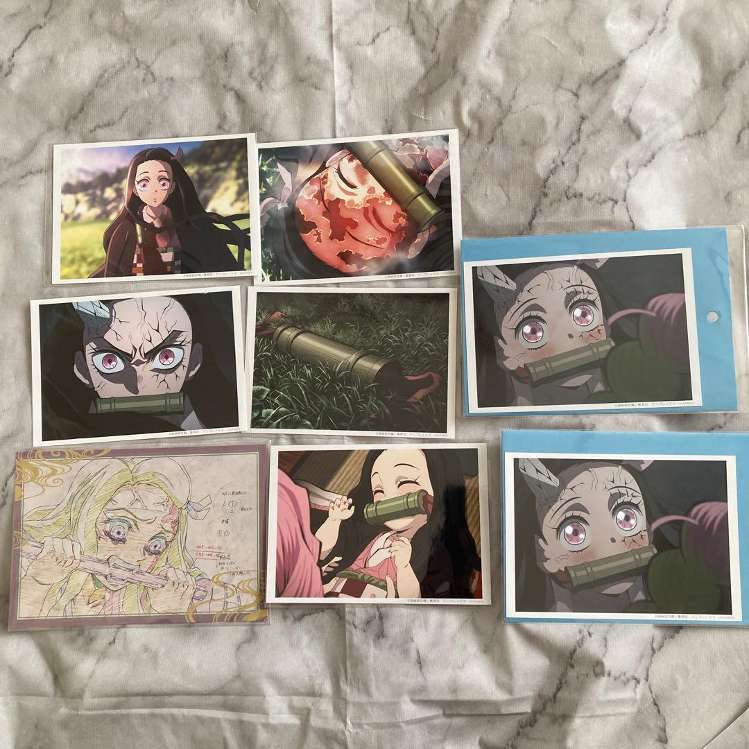鬼滅の刃 立志編 おすそ分けポストカード 刀鍛冶の里編 場面写ブロマイド 禰豆子