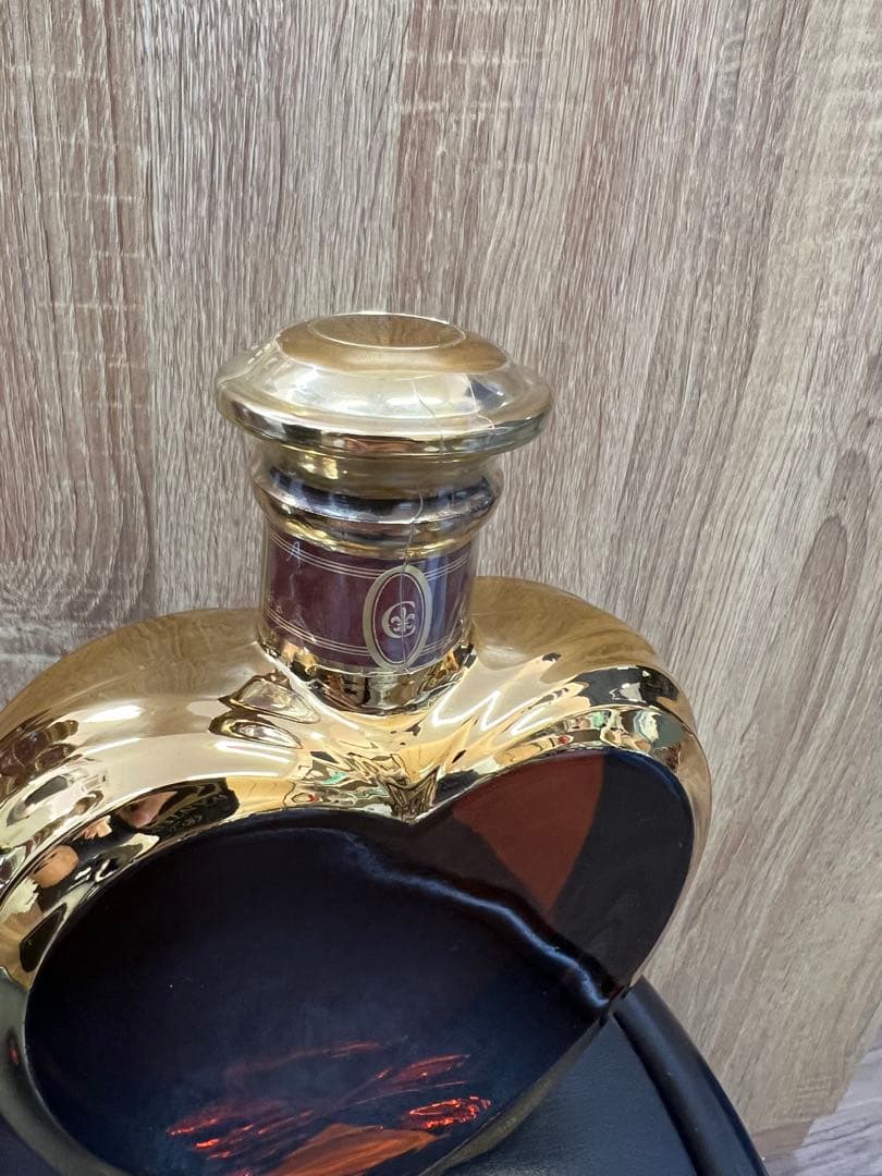 ウイスキー2本セット　コニャックカミュ　XOハートボトルゴールド