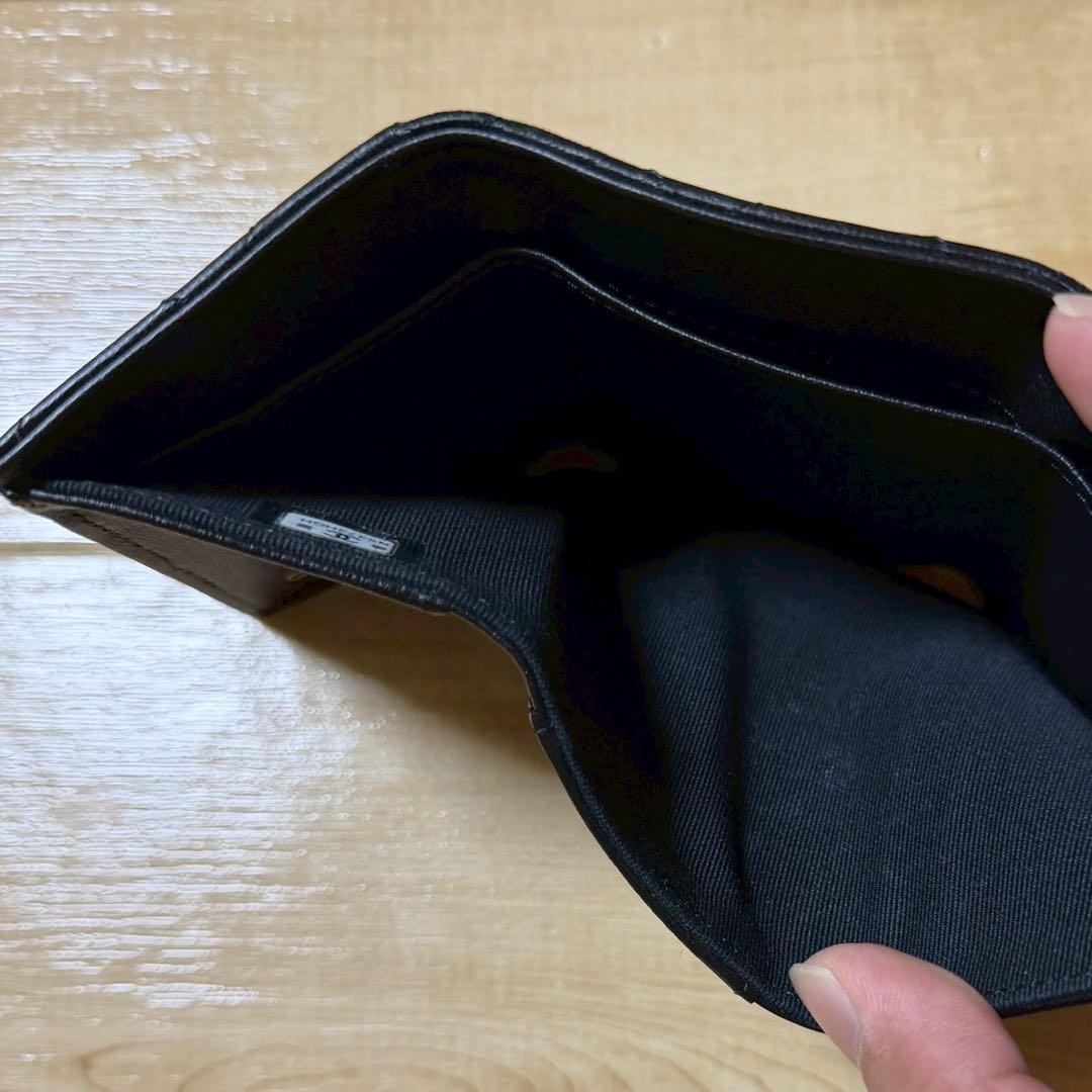 CHANEL シャネル ミニ財布 三つ折り財布 ラムスキン