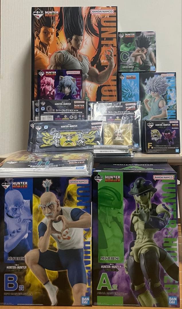 【一番くじ】HUNTER×HUNTER CHMERA ANT フルコンプリート