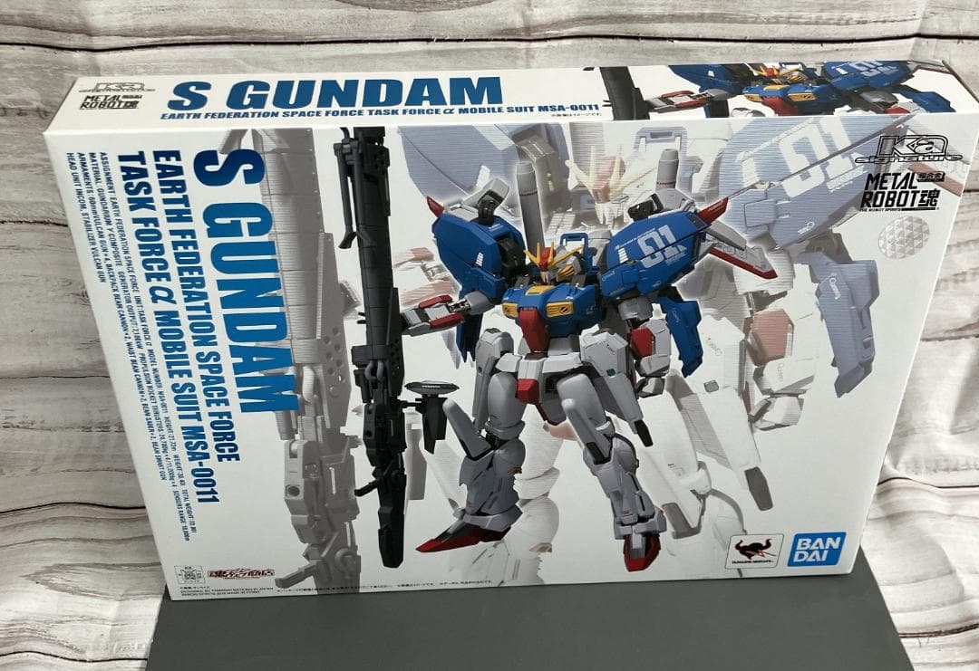 【未開封】 バンダイ　L ROBOT魂　 Sガンダム　MSA-0011