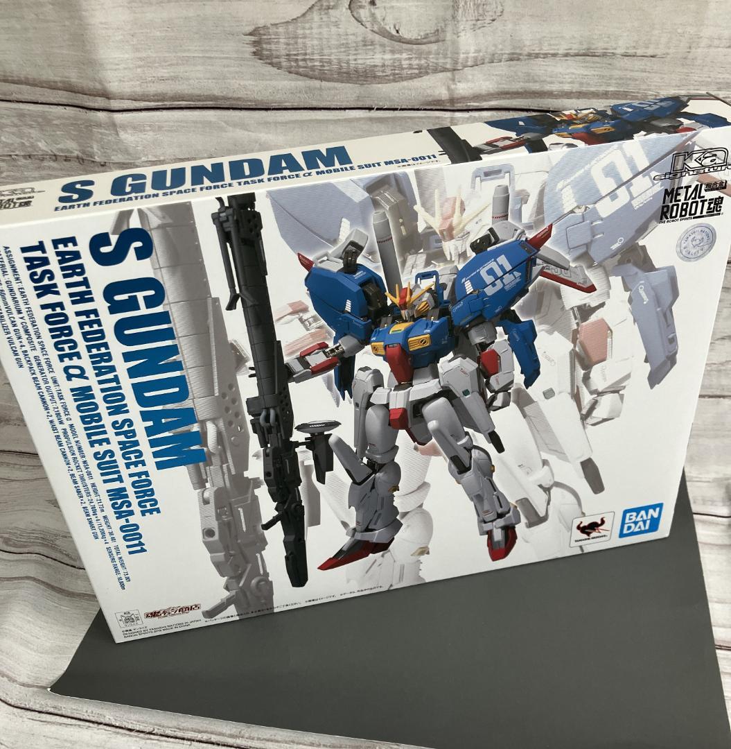 【未開封】 バンダイ　L ROBOT魂　 Sガンダム　MSA-0011