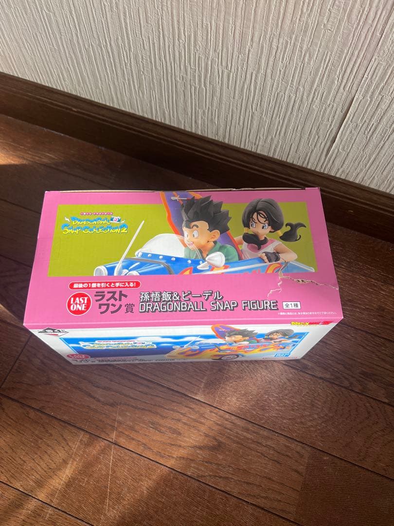 一番くじ D賞 孫悟飯 ラストワン賞 孫悟飯&ビーデル ※箱傷有り