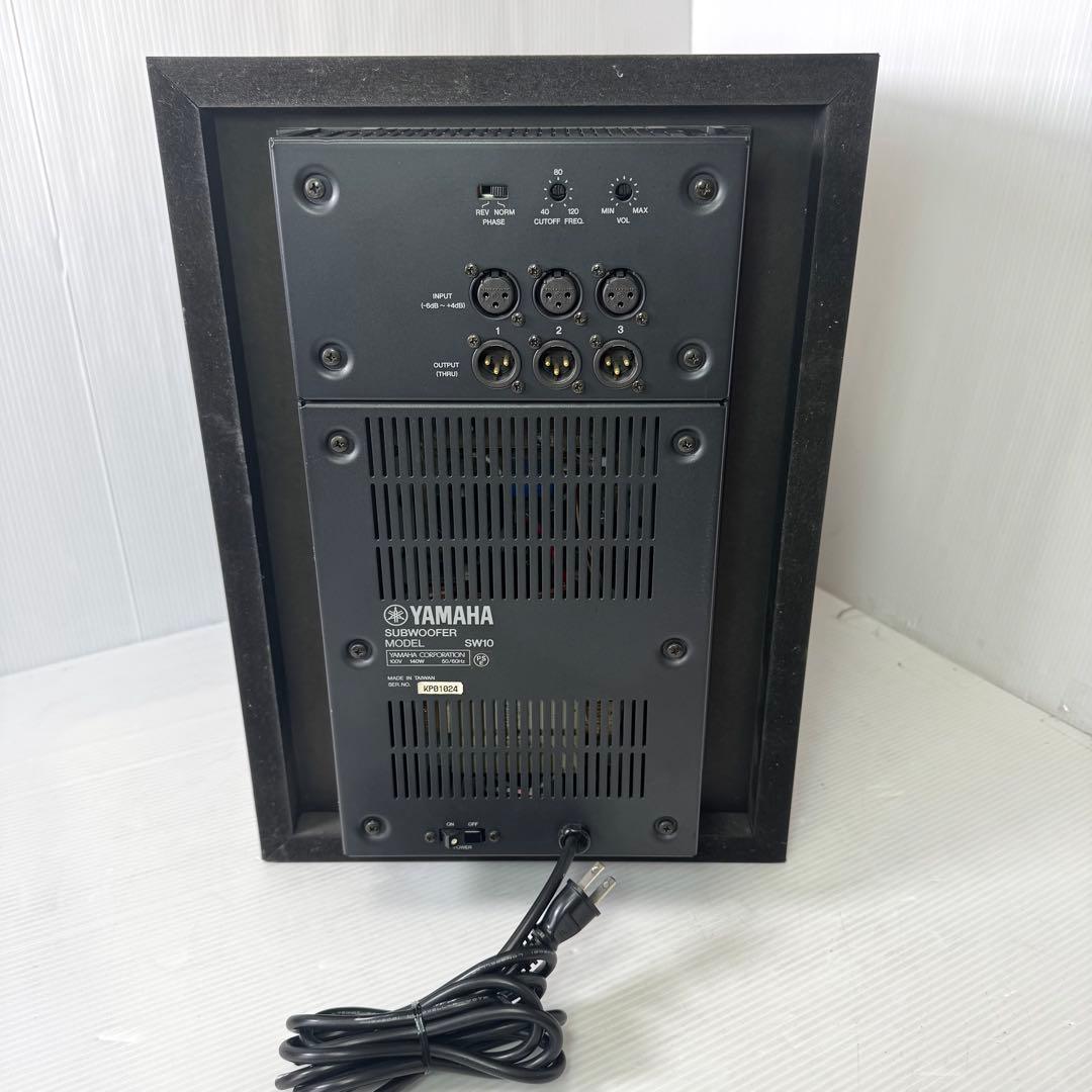 【良品】　YAMAHA ヤマハ　SW10 パワードサブウーファー ウーハー