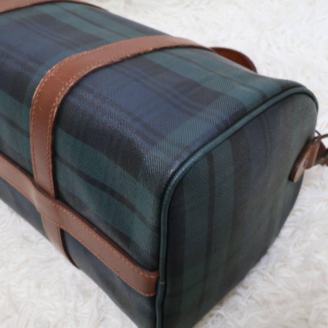 ポロラルフローレン　ボストンバッグ　チェック柄