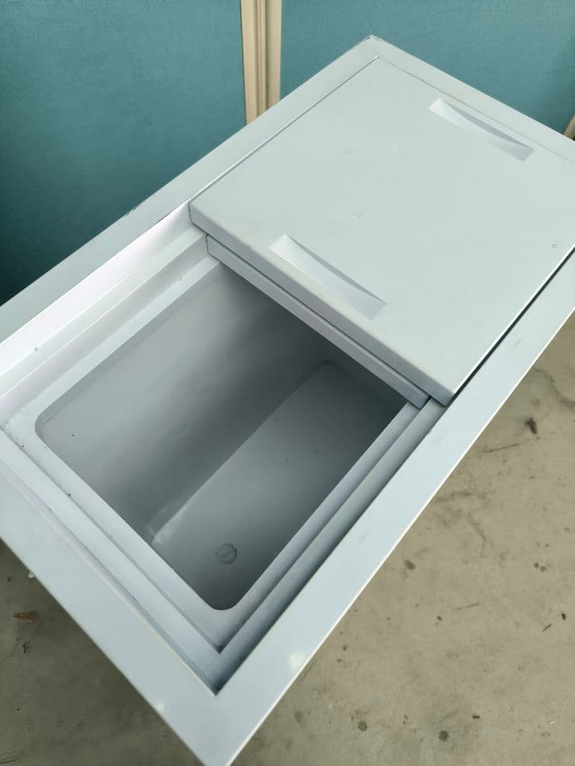 美品　シェルパ 　冷凍ストッカー　41-OR　スライドタイプ　44L　冷凍庫