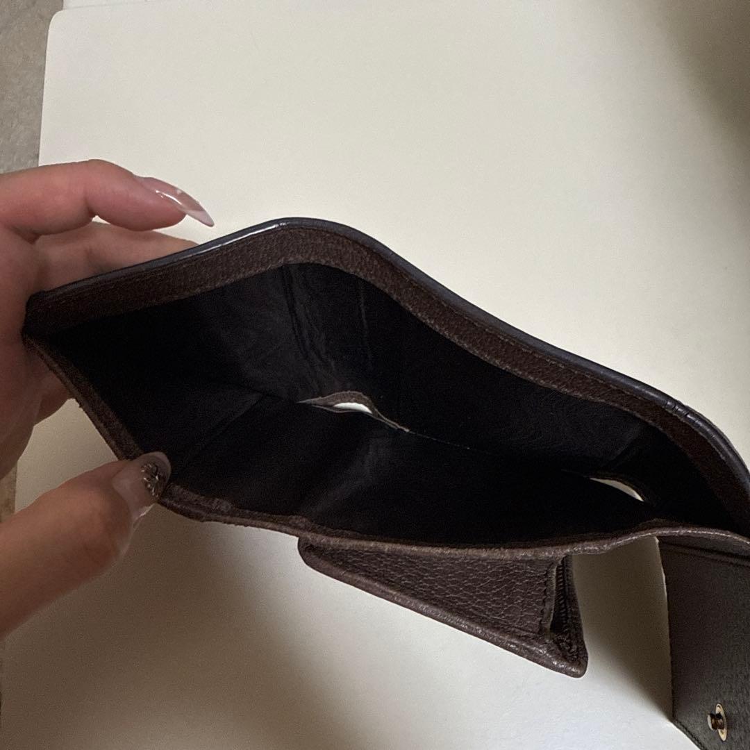 Gucci GGモノグラム 三つ折り財布