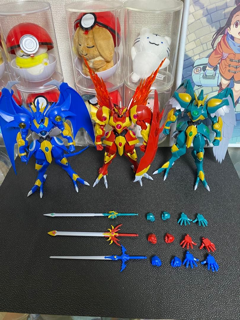 MODEROID 魔法騎士レイアース 三体セット