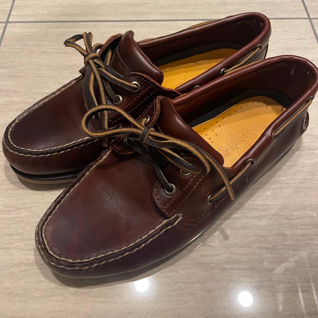 箱付 ティンバーランド Timberland 2EYE デッキシューズ26.5㎝
