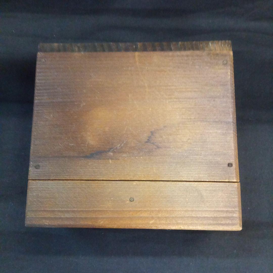 012.【陶翠】山水/楕円盆栽鉢/木箱付き