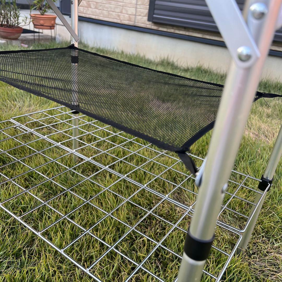 【美品】Coleman キッチン台　ツーバーナー　セット　コンロ　キャンプ