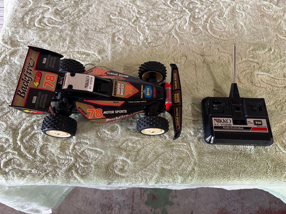 ニッコーラジコン バックファイヤー 当時物 タミヤ レトロ 昭和
