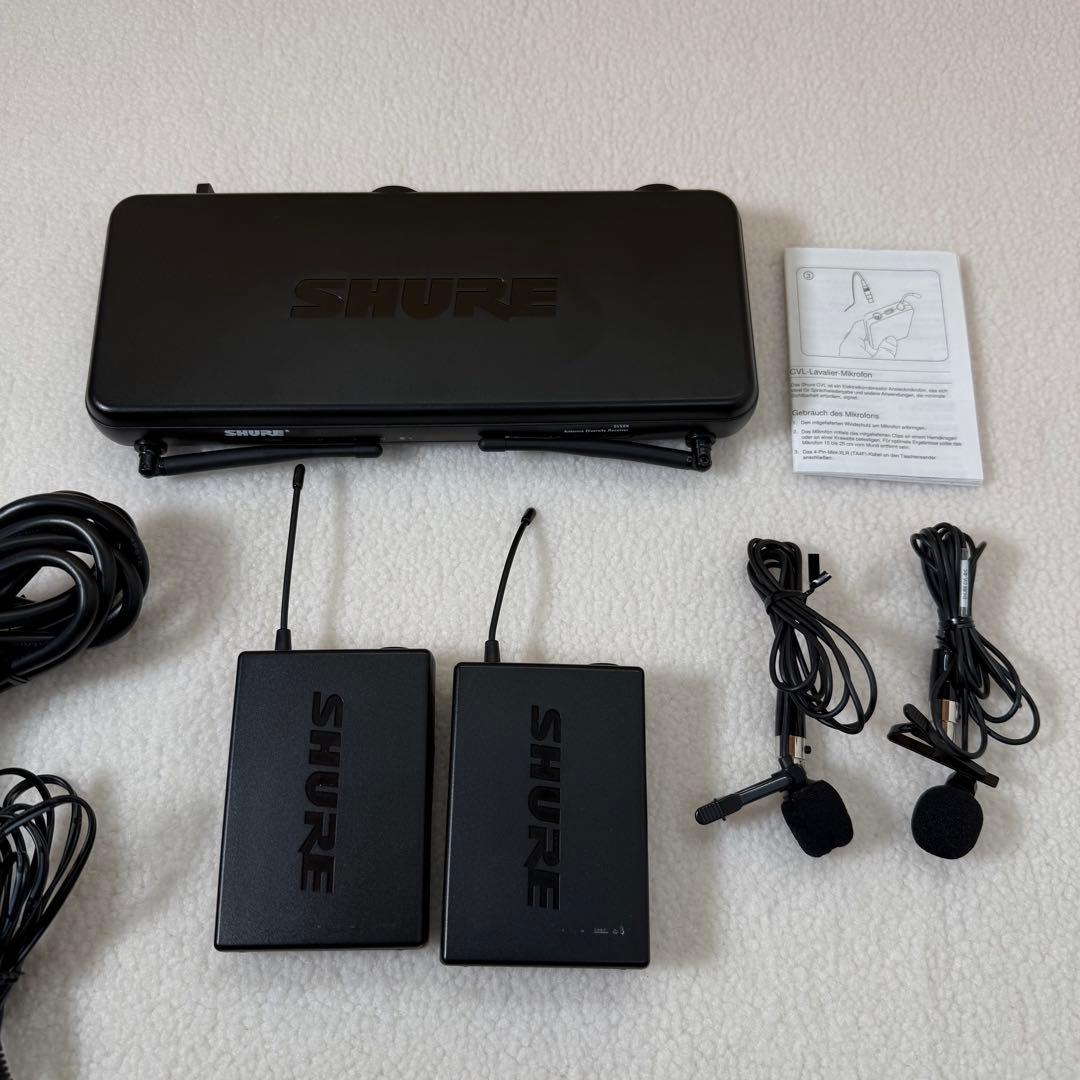動作確認済　SHURE SVX88 SVX1 JB1 ワイヤレスシステム