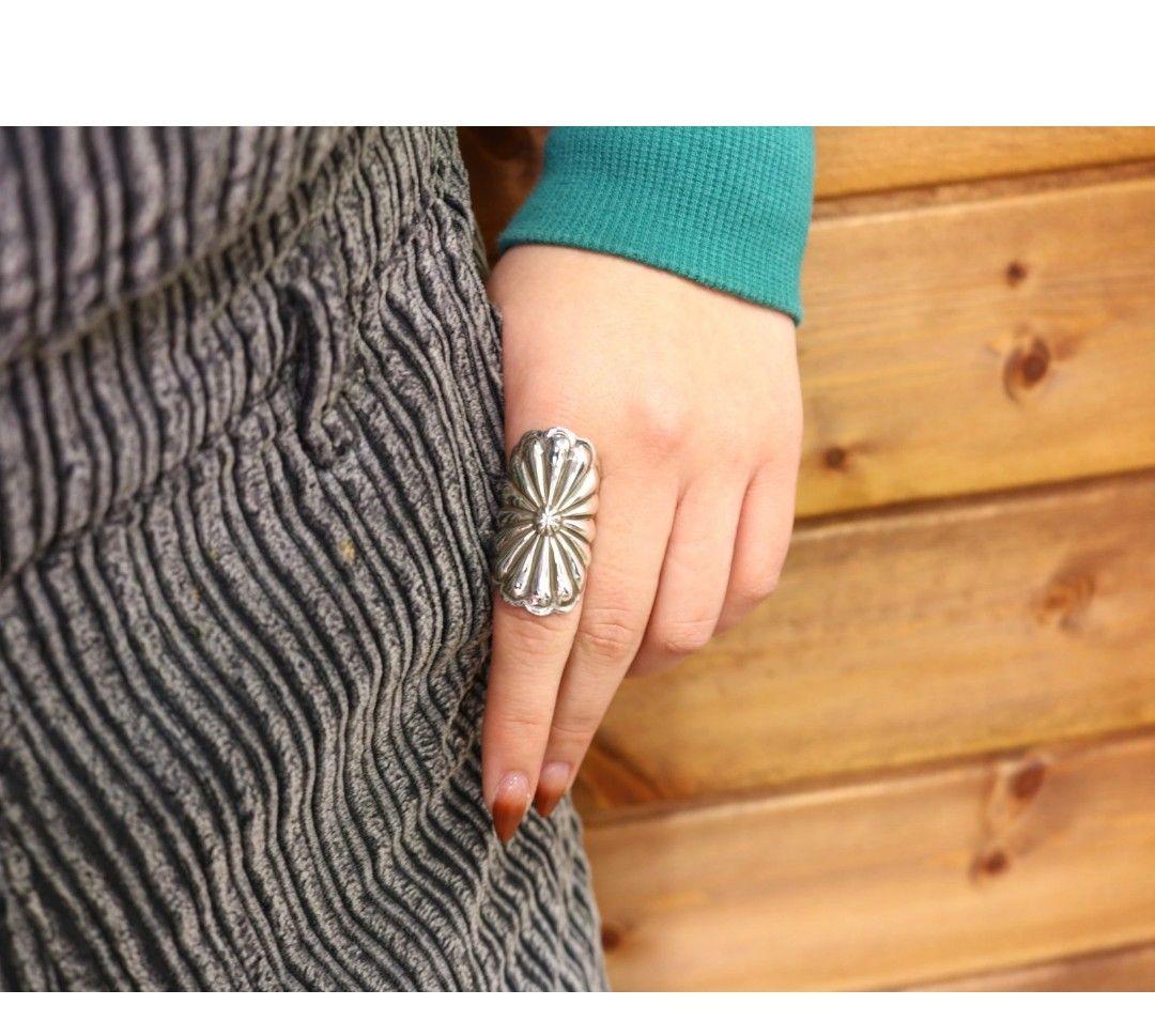 SPさま専用 美品✨️ダレルキャドマン コンチョリング シルバーリング