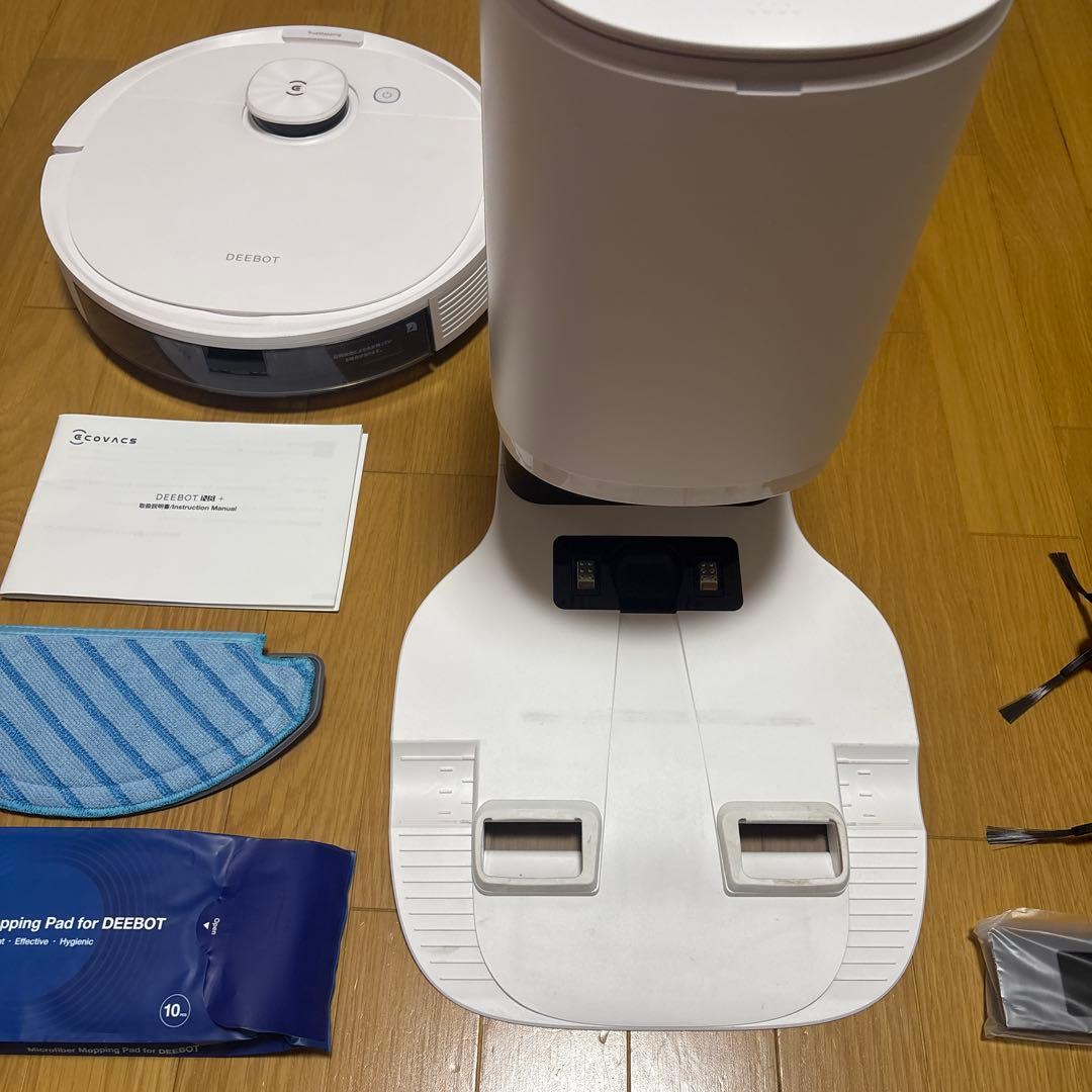 ★美品★ 交換部品付き ECOVACS DEEBOT N8+ ロボット掃除機
