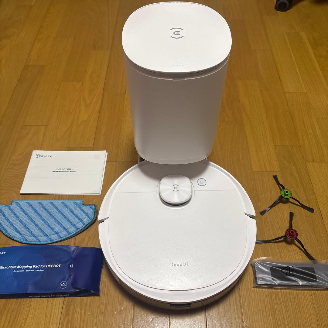 ★美品★ 交換部品付き ECOVACS DEEBOT N8+ ロボット掃除機