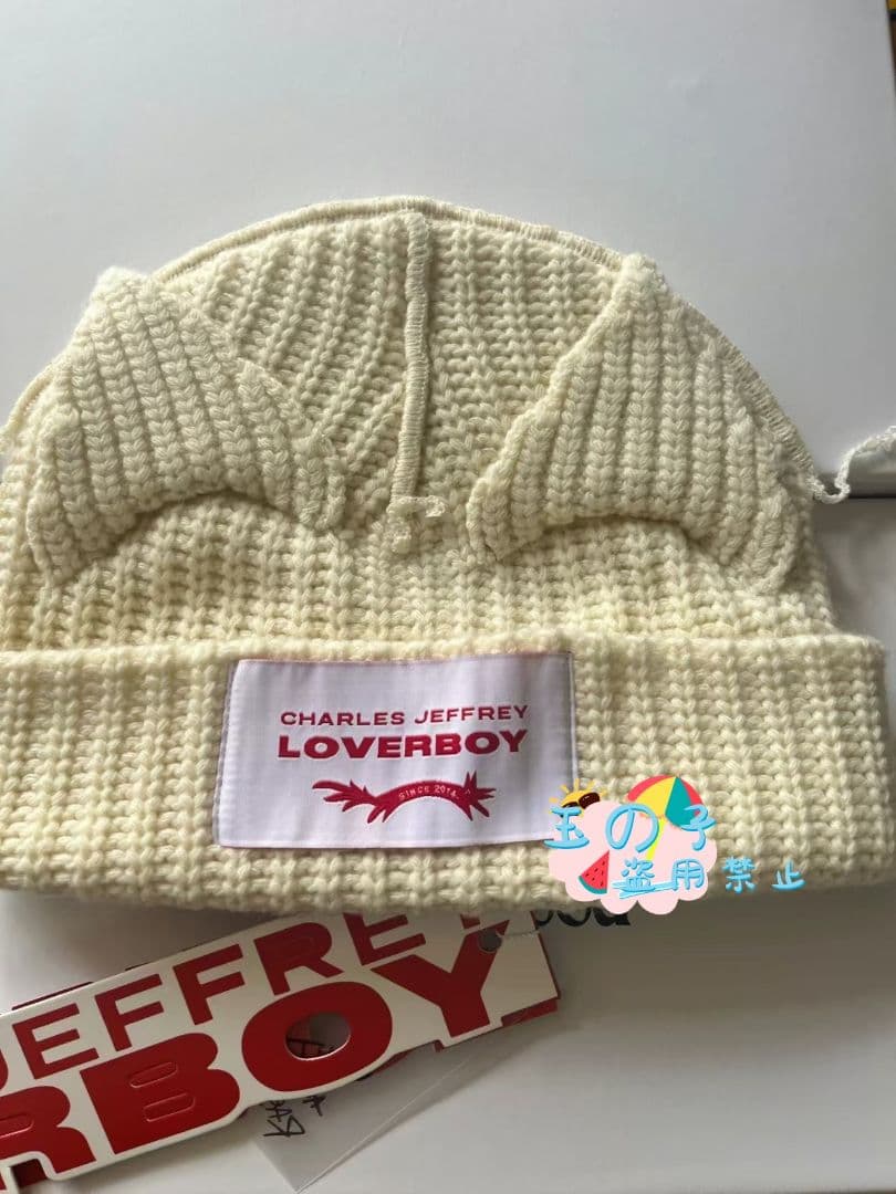 男女兼用CHARLES JEFFREY LOVERBOY 猫耳ニットビーニー3