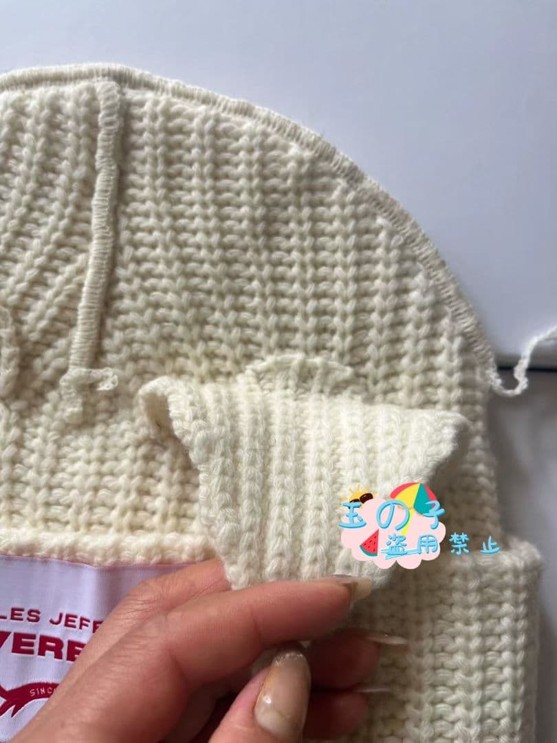 男女兼用CHARLES JEFFREY LOVERBOY 猫耳ニットビーニー3