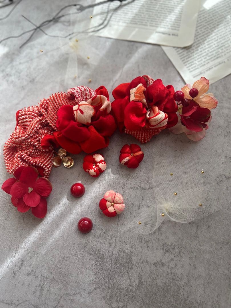 ろっころ様order髪飾り♡