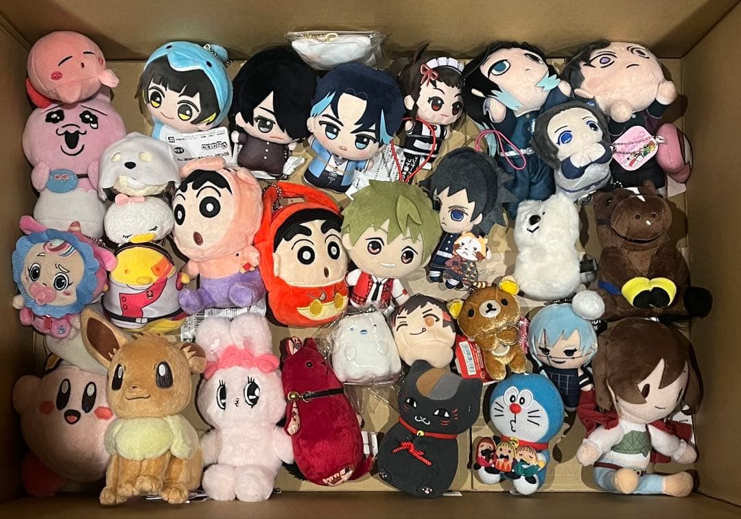 アニメ グッズ ノンジャンル ぬいぐるみ まとめ売り 大量 鬼滅の刃 ワンピース