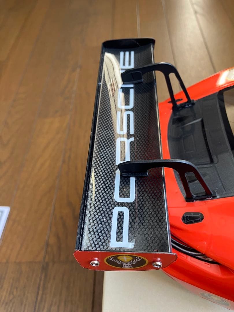 タミヤPorsche 911 GT3 R Jägermeister 風ボディ