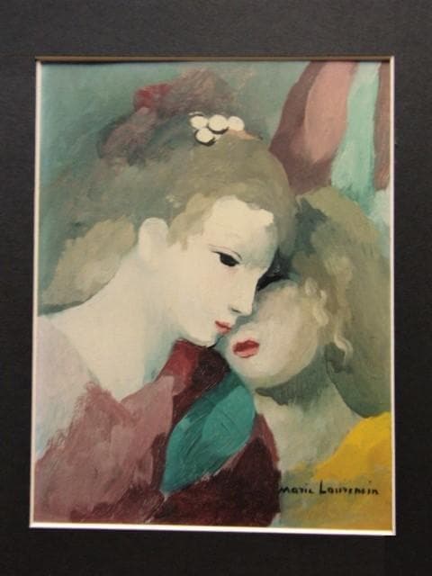 Marie Laurencin、マリー・ローランサンLes Deux Amies