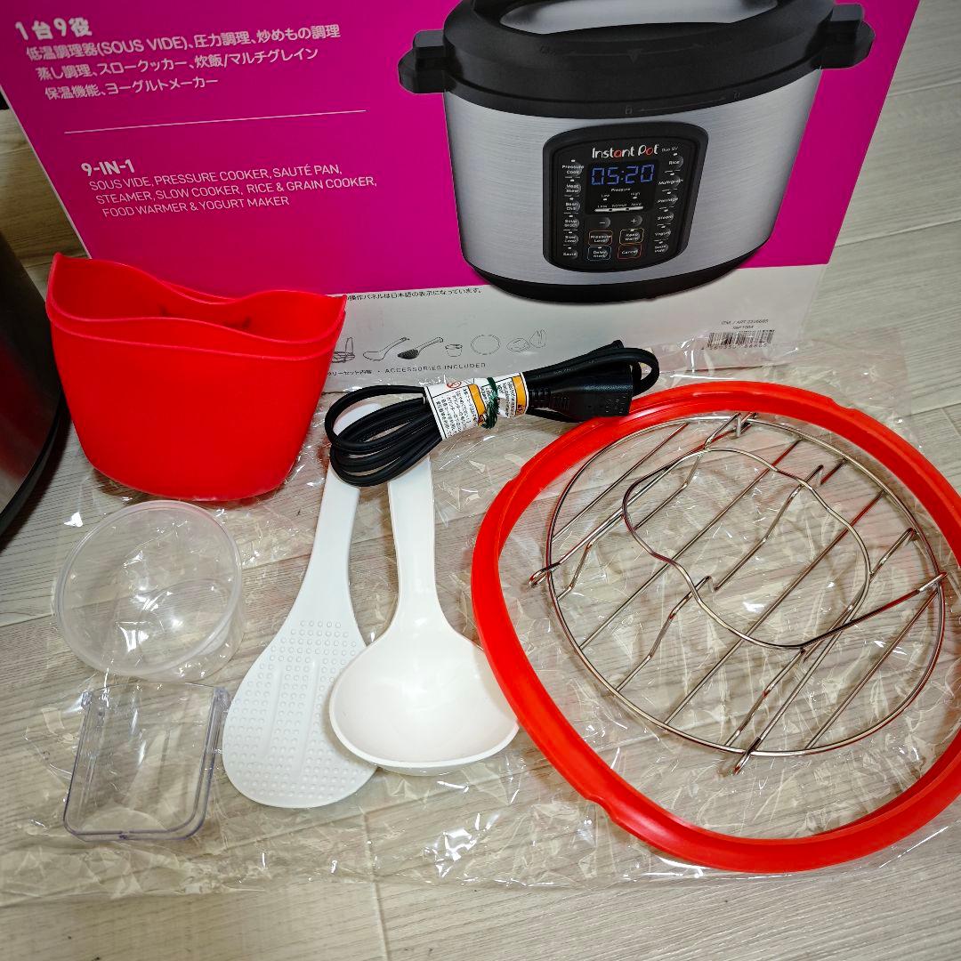 【美品】Instant Pot DUO SV 60 圧力鍋 インスタントポット