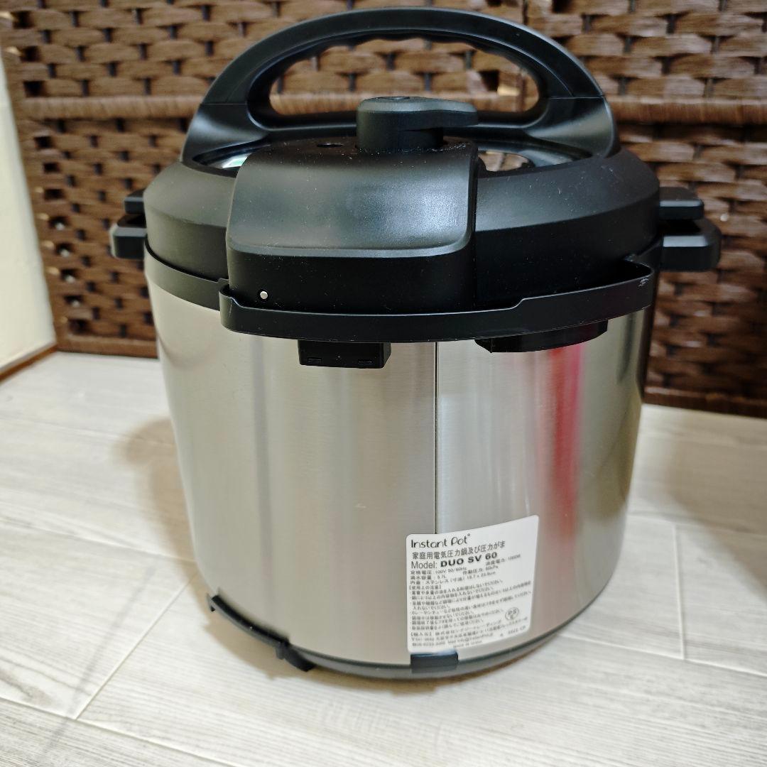 【美品】Instant Pot DUO SV 60 圧力鍋 インスタントポット