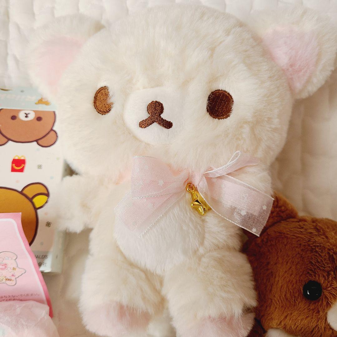 コリラックマ　パジャマパーティー　ぬいぐるみ　キーホルダー　リラックマ